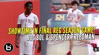 Bol Bol & Spencer Freedman Combine for 56 Points In Win Mater Dei vs Olu FULL Highlights