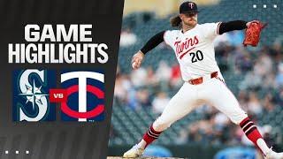 Mariners vs. Twins Game Highlights 5824  MLB Highlights