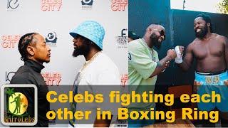 6 Celebrity Boxing Matches that left Mzansi in Stitches