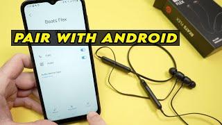 Beats Flex How to Pair Connect To Any Android Phones & Tablet