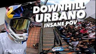 POV run from Downhill Urbano Manizales 2024 - Tomas Slavik