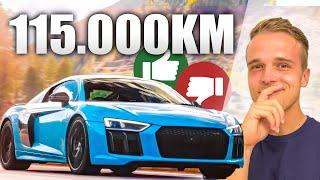 Audi R8 with 115.000km - Scrap or purchasable?