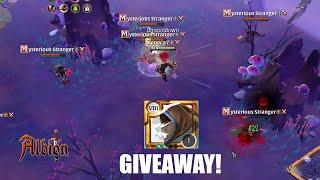 Insane 8-way Fight for Green Chest that Gave Me 8.3 Loot  + GIVEAWAY  Albion #shorts