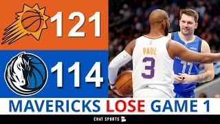 Mavericks News & Rumors After Game 1 LOSS vs Suns Luka Doncic Highlights DeAndre Ayton Chris Paul