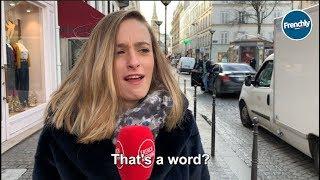 Parisians Try to Pronounce Words in English