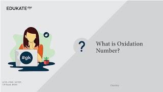 What is Oxidation Number?