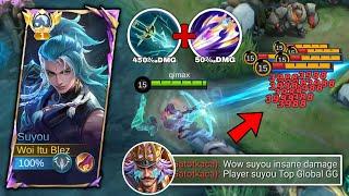 KILL 19 SUYOU GAMEPLAY SUPER BROKEN SUYOU NEW HERO MOBILE LEGENDS TUTORIAL GAMEPLAY 2024