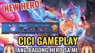 Cici Gameplay  Ang Bagong Hero sa ML Yoyo Girl