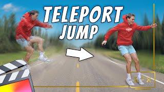 TELEPORT JUMP Effect  Final Cut Pro X Tutorial