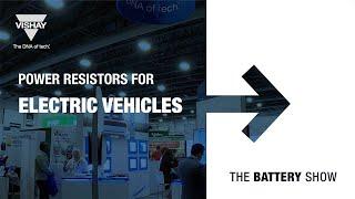 Power Resistors for Electric Vehicles