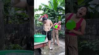 Summer shower#trending #funny #couple #tiktok