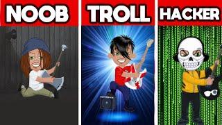 TTRockstars NOOB VS TROLL VS HACKER *MUST WATCH*