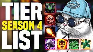 Season 4 M+ ALL SPEC Tier List  TanksHealersDPS