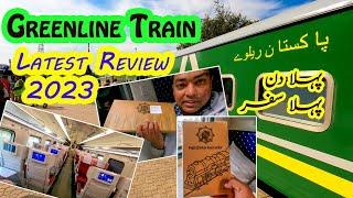 All New Greenline Train Journey 2023  AC Standard & Its Services Reviewed  Pakistan Railways