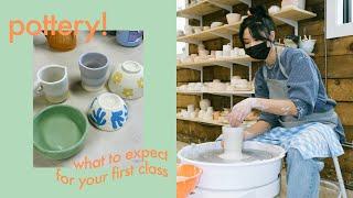 POTTERY First Time Taking a Ceramic Class  Tips + What to Expect
