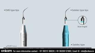 Universal Wrench of Eighteeth Ultrasonic Scaler UltraMint Pro EMS Satelec Type Tips Both Available