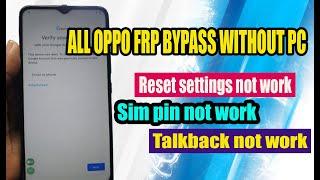 All oppo frp bypass last version 2023 & 2024