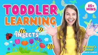 Toddler Learning Video - Learn Insects for Kids  Best Learning Videos for Toddlers  Toddler Speech