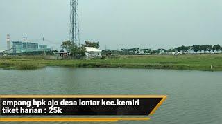 rute jalan - ke spot mancing ikan nila harian desa lontar pltu