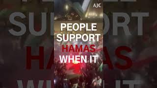 No One Supported Al Qaeda on 911. Why Do People Support Hamas When it Murders Israeli Civilians?