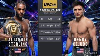 ALJAMAIN STERLING VS HENRY CEJUDO FULL FIGHT UFC 288