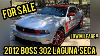 Sold 2012 Boss 302 Laguna Seca Edition WIth 1700 miles Located in Houston Tx