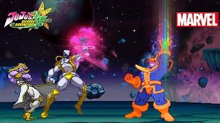 Thanos vs Heaven Ascension DIO l Marvel Comics X Jojos Bizarre Adventure l Anime X Fighting Games