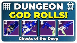 Destiny 2 Ghosts of the Deep Dungeon GOD ROLL GUIDE PVE Rankings