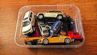 Box Full of Various Cars Reviewed One by One with Interrior