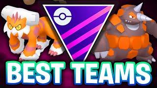 THE BEST 10 TEAMS TO CLIMB TO LEGEND FOR THE MASTER LEAGUE IN POKEMON GO  GO BATTLE LEAGUE
