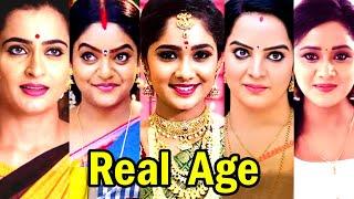 Tv serial Actress Real Age in 2023  tejaswini gowda premi viswanath roopa keerthi bhat Raksha