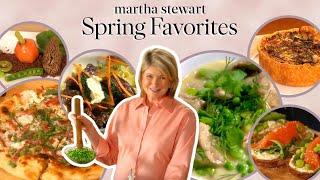 Martha Stewarts Spring Favorites  The Best Springtime Recipes