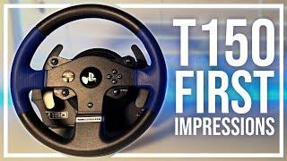 First Impressions on the Thrustmaster T150 + Unboxing