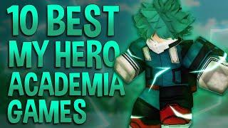 Top 10 Best Roblox My Hero Academia Games to play in 2021 Roblox Boku no hero academia