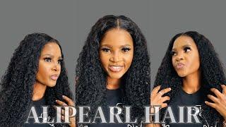 Ready To Go 100% Glueless Wig  Pre Everything Curly Wig Review  Alipearl Hair  South African