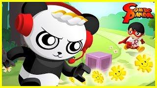 TAG WITH RYAN Brand New Red Titan Game Lets Play with Combo Panda