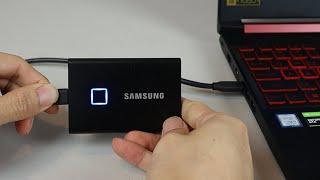 Samsung T7 Touch Portable USB SSD wFingerprint Reader Review