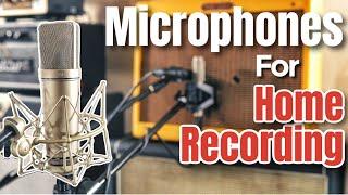 How To Record Guitar  Microphones For Guitar Players