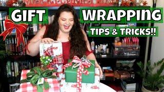 GIFT WRAPPING Tips & Tricks - Christmas 2018