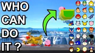 Who Can Hit Kirby Onto The Top Platform With One Move ? - Super Smash Bros. Ultimate