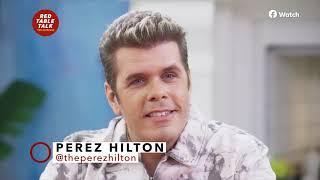 Confronted Perez Hilton Grilled On Outing Celebrities  Red Table Talk with Gloria Estefan