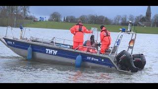 Schenkenschanz bei Kleve auch vom Hochwasser abgeschnitten