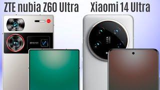 ZTE nubia Z60 Ultra vs Xiaomi 14 Ultra