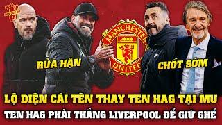 Tin Bóng Đá 64 Lộ Diện HLV Mới Của MU Ten Hag Muốn MU Trút Giận Lên Liverpool