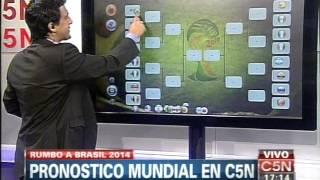 C5N - FUTBOL PRONOSTICO PARA EL MUNDIAL 2014