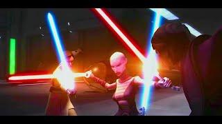 Dooku betrays Ventress WITH... nothing but ACTION