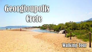 Exploring Georgioupolis in 2023 The Ultimate Guide - 4K Walking Tour  City Driver Tours