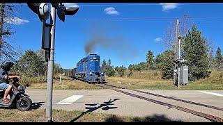 Escanaba & Lake Superior RR Is Becoming Popular Amongst Rail Fans #trains #trainhorn #trainvideo