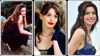 Anne Hathaway evolution from 14 to 41 years old 1997 to 2024 