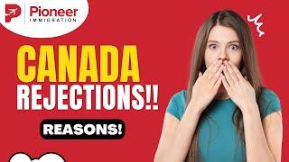 VISA REJECTION REASONS FOR CANADA 2022  Why Canada Study Visas are being REJECTED ?